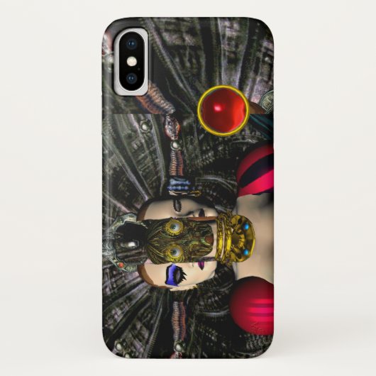 ANDROID XENIA SPACESHIP PILOT, Science Fiction Case-Mate iPhone Case (Achterkant)