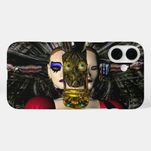 ANDROID XENIA SPACESHIP PILOT, Science Fiction iPhone 16 Plus Hoesje