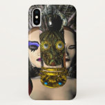 ANDROID XENIA SPACESHIP PILOT, Science Fiction iPhone X Hoesje<br><div class="desc">Colorful animation lijst van onze science fiction film HYPERION WORLD werkt lopend. Android Nanotech - Xenia 05 - U kunt de uittreksels zien van het lopende filmwerk op: htttp://www.webalice.it/baldesign3dBulgan & Alessandro Lumini 3D design en de animatie Florence-Italy. maak douanegiften bij Zazzle</div>