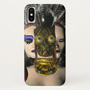 ANDROID XENIA SPACESHIP PILOT, Science Fiction iPhone X Hoesje