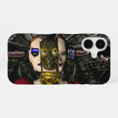 ANDROID XENIA SPACESHIP PILOT Science Fiction iPhone 16 Hoesje (Achterkant horizontaal)