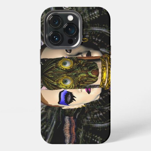 ANDROID XENIA SPACESHIP PILOT, Science Fiction iPhone Hoesje (Achterkant)