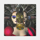 ANDROID XENIA SPACESHIP PILOT, Science Fiction Magneet (Voorkant)