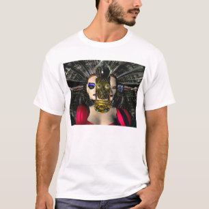 ANDROID XENIA SPACESHIP PILOT, Science Fiction T-shirt