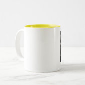 ANDROID XENIA SPACESHIP PILOT, Science Fiction Tweekleurige Koffiemok (Voorkant links)