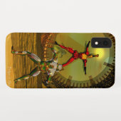 ANDROID XENIA VOLDOET AAN CYBORG TITAN Sci-Fi Case-Mate iPhone Case (Achterkant (horizontaal))