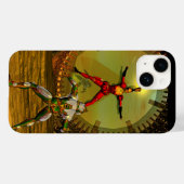 ANDROID XENIA VOLDOET AAN CYBORG TITAN Sci-Fi Case-Mate iPhone Case (Achterkant (horizontaal))