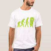 Androïde evolutie t-shirt (Voorkant)