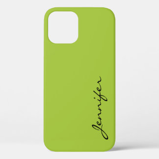 Androïde groene kleur achtergrond Case-Mate iPhone case