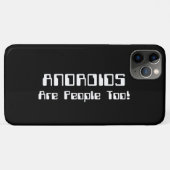 ANDROIDEN zijn ook mensen! Case-Mate iPhone Case (Achterkant (horizontaal))