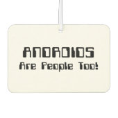 ANDROIDEN zijn ook mensen! Luchtverfrisser (Voorkant)