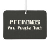 ANDROIDEN zijn ook mensen! Luchtverfrisser (Voorkant)