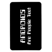 ANDROIDEN zijn ook mensen! Magneet (Verticaal)