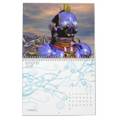 ANDROIDS ,CYBORGS VAN HYPERION WORLD 2017 Sci-Fi Kalender (Jan 2027)