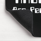 ANDROIDS zijn ook mensen! Muismat (Hoek)