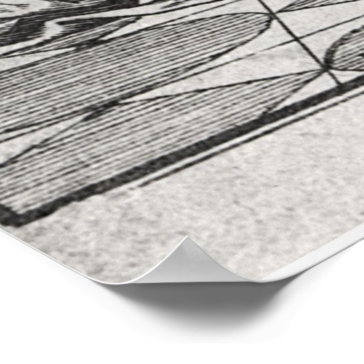 Andromache in de Feet van Pyrhus Poster (Hoek)