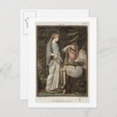 Andromache, kostuum voor "Andromache" van Jean Rac Briefkaart (Voorkant / Achterkant)