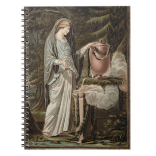 Andromache, kostuum voor "Andromache" van Jean Rac Notitieboek