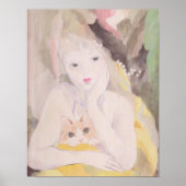 Andromed et chat Marie Laurencin Poster (Voorkant)