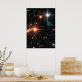 Andromeda- Andromeda Melkweg Halo Details Poster (Keuken)