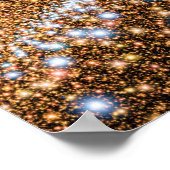 Andromeda Black Hole Blue Stars - Artiest Concept Poster (Hoek)