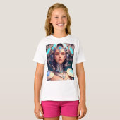 Andromeda Cyborg T-shirt (Voorkant volledig)