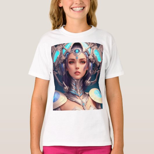 Andromeda Cyborg T-shirt (Voorkant)