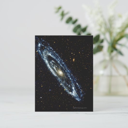 Andromeda Galaxy 3 Briefkaart (Staand voorkant)