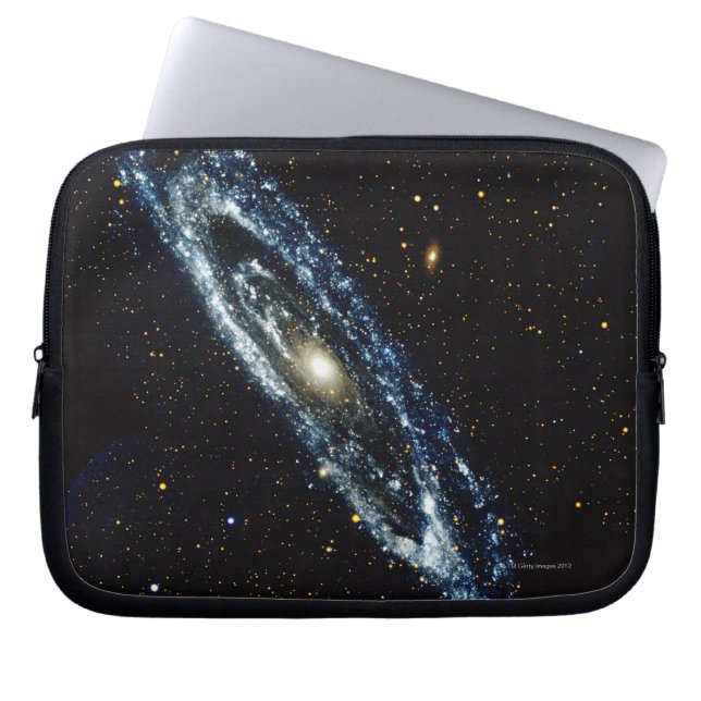 Andromeda Galaxy 3 Laptop Sleeve (Voorkant)
