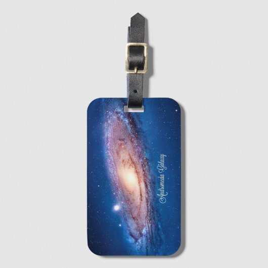 Andromeda Galaxy Bagagelabel (Voorkant (verticaal))