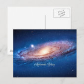 Andromeda Galaxy Briefkaart (Voorkant / Achterkant)