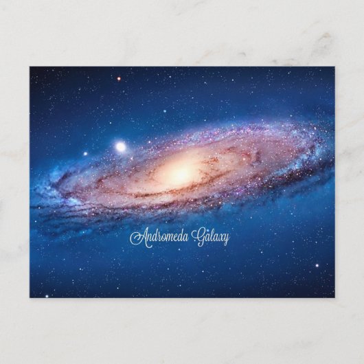 Andromeda Galaxy Briefkaart (Voorkant)