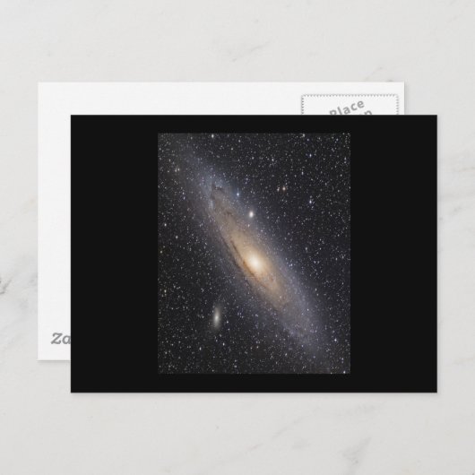 Andromeda Galaxy Briefkaart (Voorkant / Achterkant)