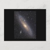 Andromeda Galaxy Briefkaart (Voorkant)