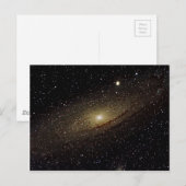 Andromeda Galaxy Briefkaart (Voorkant / Achterkant)
