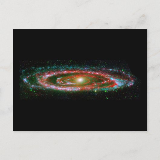 Andromeda Galaxy Briefkaart (Voorkant)