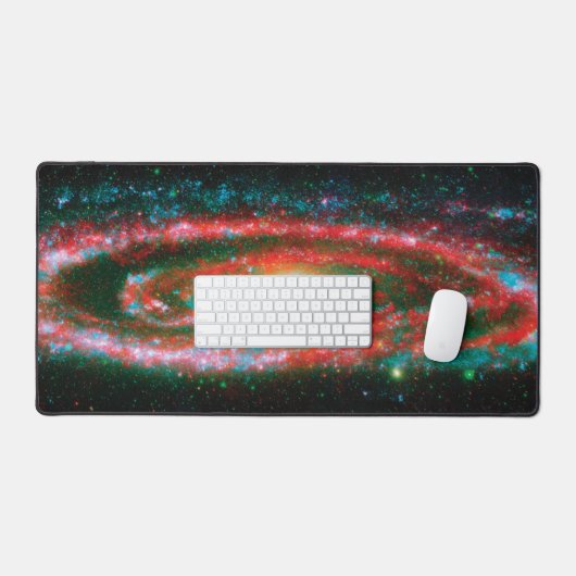 Andromeda galaxy bureaumat (Keyboard & Muis)