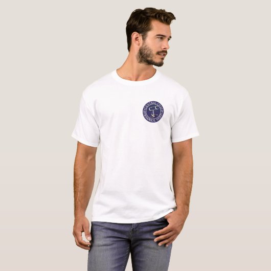 Andromeda Galaxy door Lee Coombs T-shirt voor en a (Voorkant volledig)