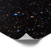 Andromeda Galaxy ingenomen met Hydrogen Alpha Filt Poster (Hoek)