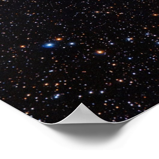 Andromeda Galaxy ingenomen met Hydrogen Alpha Filt Poster (Hoek)