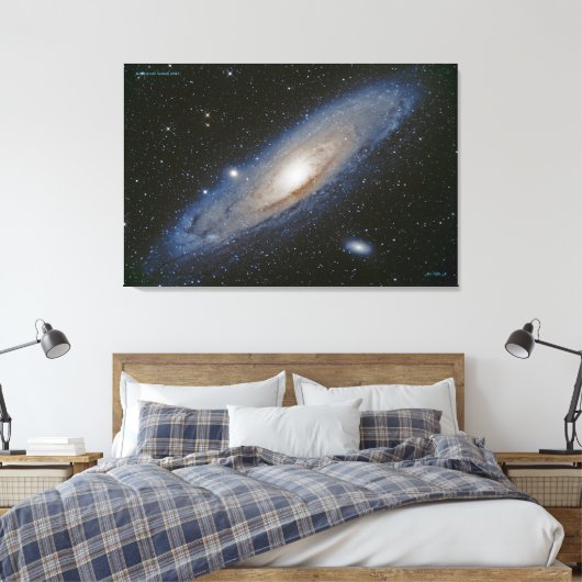 Andromeda Galaxy (M31) - onderscheiden Canvas (Insitu (Slaapkamer))