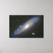 Andromeda Galaxy (M31) - onderscheiden Canvas (Voorkant)