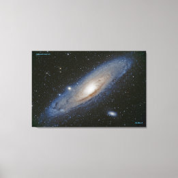 Andromeda Galaxy (M31) - onderscheiden Canvas