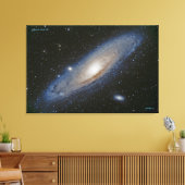 Andromeda Galaxy (M31) - onderscheiden Canvas Afdruk (Insitu (Woonkamer))