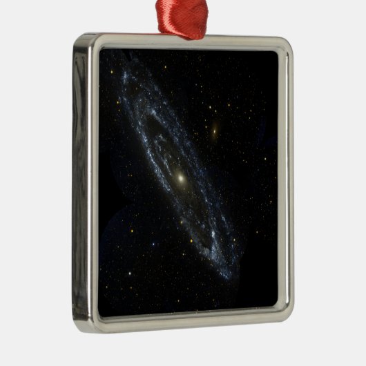 Andromeda Galaxy Metalen Ornament (Rechts)