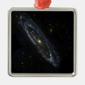 Andromeda Galaxy Metalen Ornament (Voorkant)