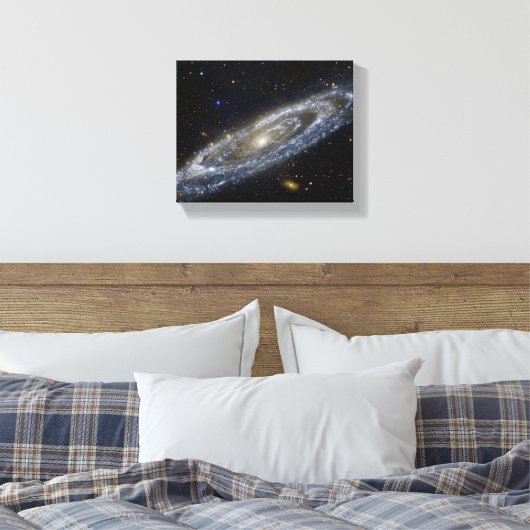 Andromeda galaxy milky way cosmos universum canvas afdruk (Insitu (Slaapkamer))