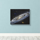 Andromeda galaxy milky way cosmos universum canvas afdruk (Insitu (Houten vloer))
