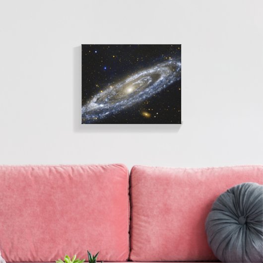 Andromeda galaxy milky way cosmos universum canvas afdruk (Insitu (Woonkamer))