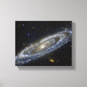 Andromeda galaxy milky way cosmos universum canvas afdruk (Voorkant)